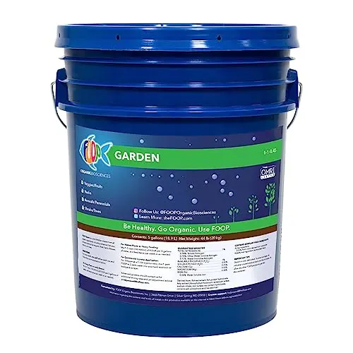 FOOP Garden Organic Liquid Plant Food 5-gallon container