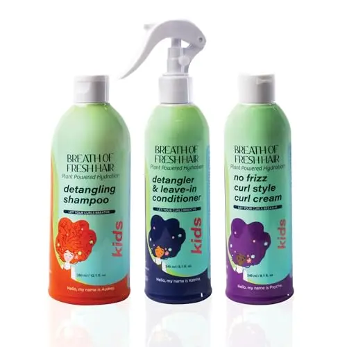 Urban Hydration Breath of Fresh Hair Kids 3-piece haircare kit