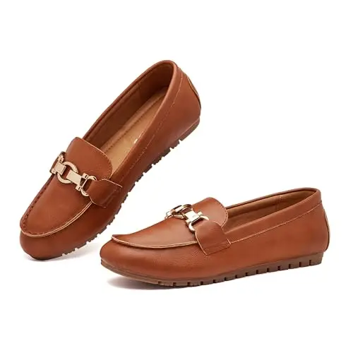 Verdasco Women's Loafers in camel color