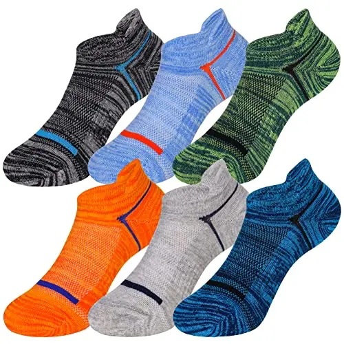 Eocom kids boys ankle socks in multi-color