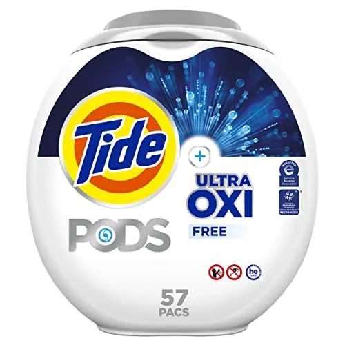 Tide PODS Ultra Oxi Free and Gentle laundry detergent packs