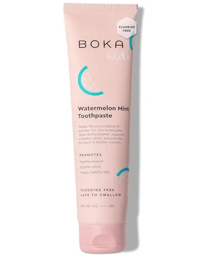 Boka Fluoride Free Nano Hydroxyapatite Toothpaste in Watermelon Mint flavor