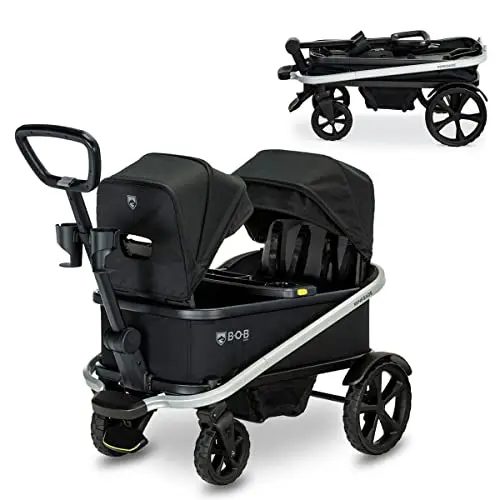 BOB Gear Renegade stroller wagon with canopy and three seats