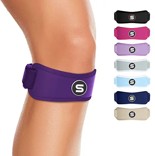 Sleeve Stars adjustable knee support strap for kids with Osgood Schlatter pain