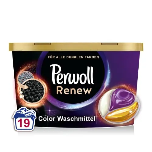 Perwoll Renew & Care Caps laundry detergent capsules