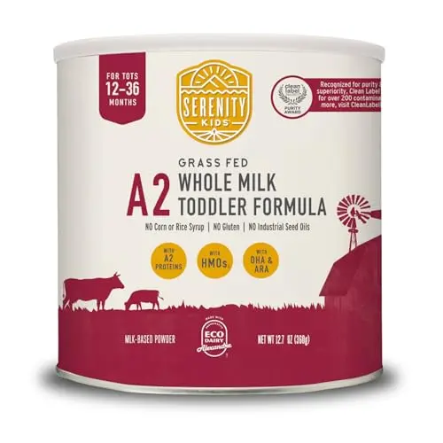 Serenity Kids Organic Toddler Formula Powder with A2 milk