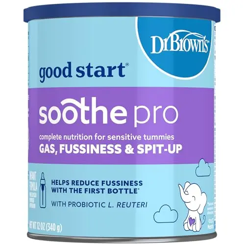 Good Start Dr. Brown's Soothe Pro baby formula powder container