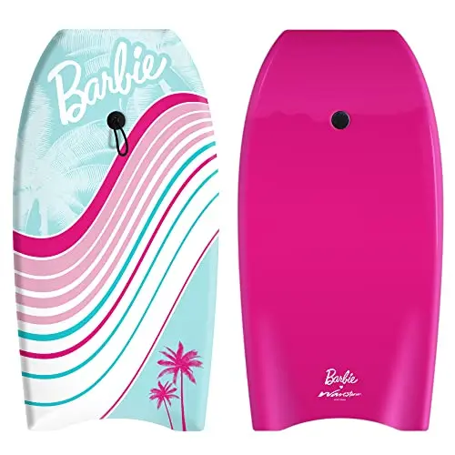 Light blue Barbie themed 36-inch bodyboard by Wavestorm