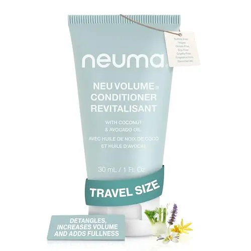 Neuma Neu Volume Conditioner travel-size bottle for fine, volumizing hair