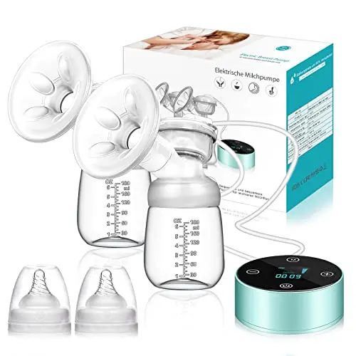 MUOCOBU Electric Double Breast Pump with touchscreen