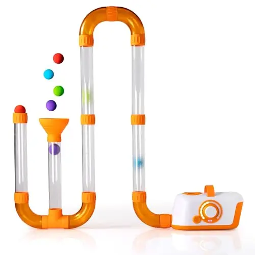 Fat Brain Toys The Original Air Toobz air-powered foam ball building set