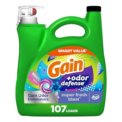 Gain Plus Odor Defense Ultra Power+ liquid laundry detergent