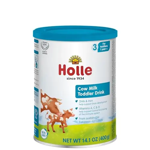 Holle Organic Toddler Milk Drink powder can from Germany