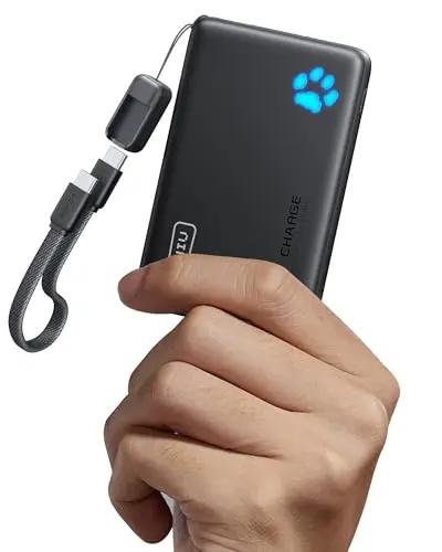 INIU ultra slim 10000mAh power bank with 45W PD fast charging