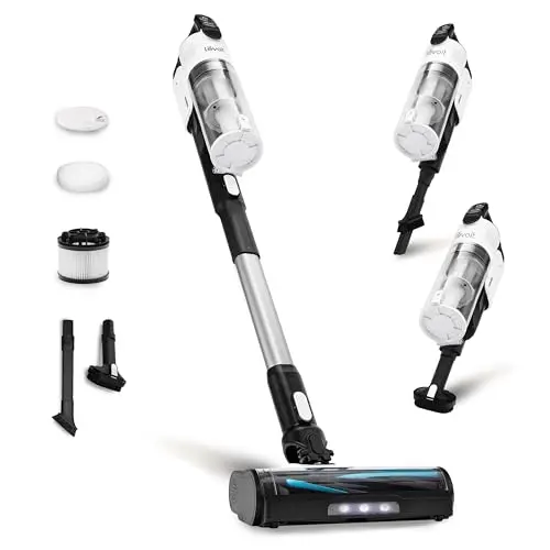 LEVOIT LVAC-200 cordless stick vacuum with anti-tangle brush head
