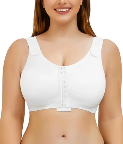 BRABIC Compression Everyday Bra front closure design