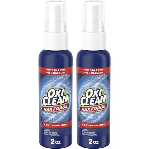 OxiClean Max Force Laundry Stain Remover 2oz twin pack