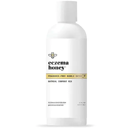 Eczema Honey fragrance-free oatmeal bubble bath for sensitive skin