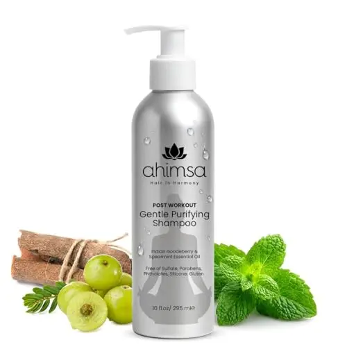 Ahimsa Gentle Purifying Shampoo bottle