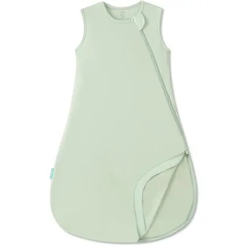 PurComfy Supersoft Sleep Sack 0.5 TOG in Sage color for babies 3-6 months