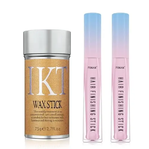 PasaRose 3-piece hair wax stick set for edges and baby hairs