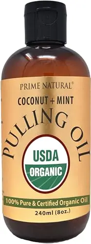PRIME NATURAL Organic Oil Pulling bottle