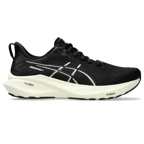 ASICS Women's GT-2000 13 Running Shoe in Black and White