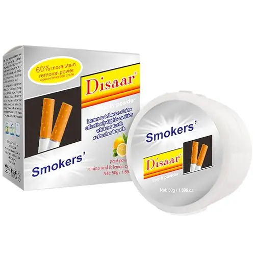 DISAAR BEAUTY Smokers Tooth Powder jar