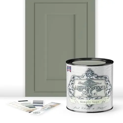 Heirloom Traditions Simply Sage gray-green paint quart can