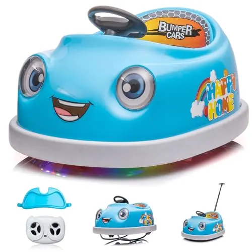 12V electric bumper car with remote control for toddlers