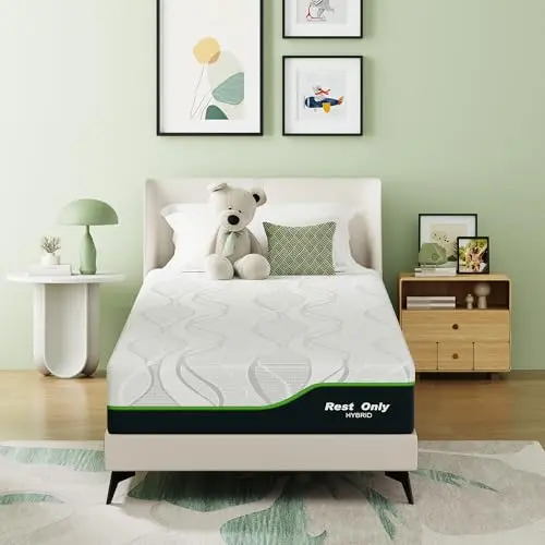 REST ONLY 12 inch Hybrid Twin XL Mattress with pocket springs