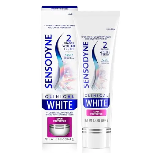 Sensodyne Clinical White toothpaste for sensitive teeth