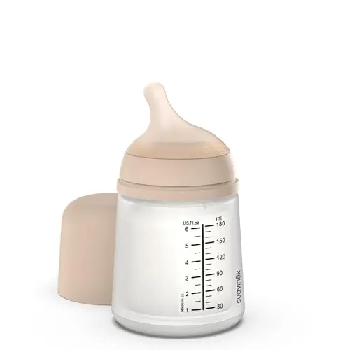 Suavinex Zero Zero anti colic baby bottle with unique internal bag