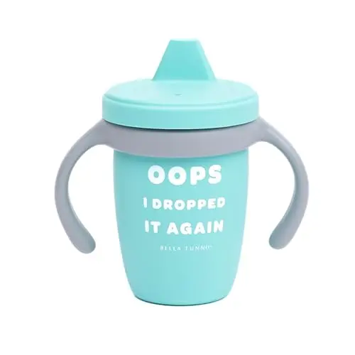 Bella Tunno silicone sippy cup with transition handles