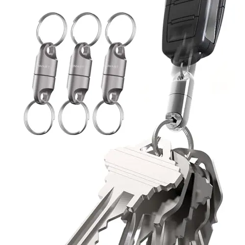 KeySmart MagConnect magnetic key holder in 3-pack set