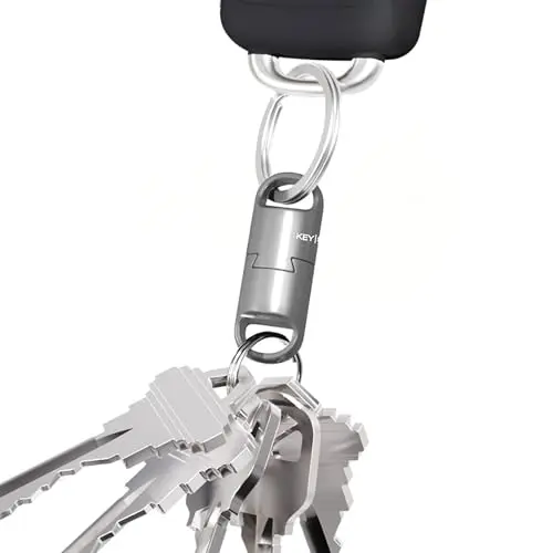 KeySmart MagConnect Pro titanium magnetic key chain in single pack