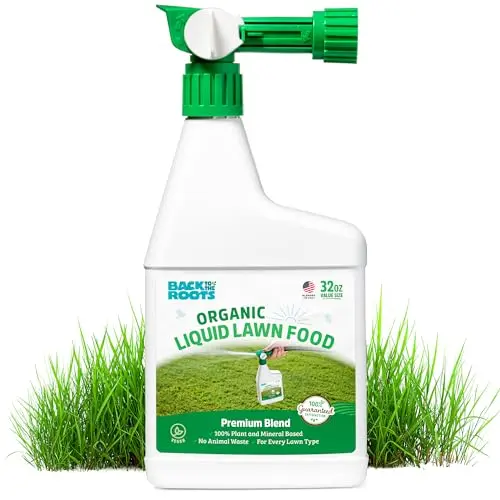 Back to the Roots Organic Liquid Lawn Food spray bottle