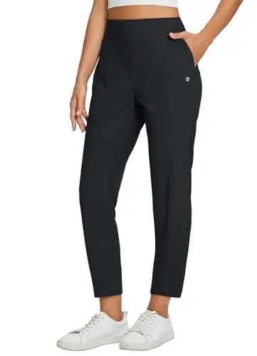 BALEAF women's petite stretch ankle dress pants for travel