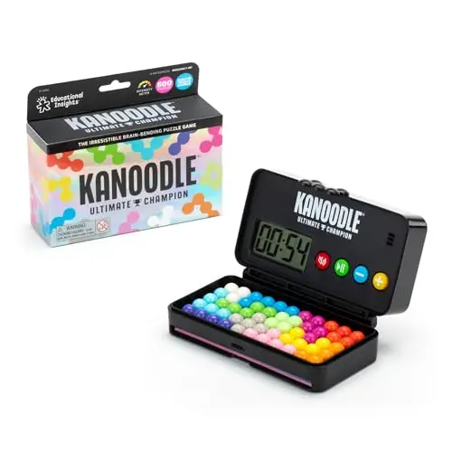 Educational Insights Kanoodle Ultimate Champion 3D puzzle game with timer