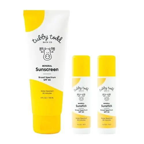 Tubby Todd Mineral Sunscreen Lotion and Sunstick Kit