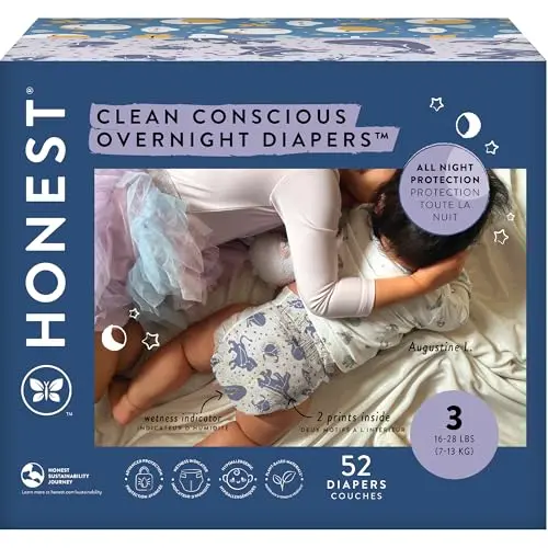 The Honest Company Clean Conscious Overnight Diapers club box
