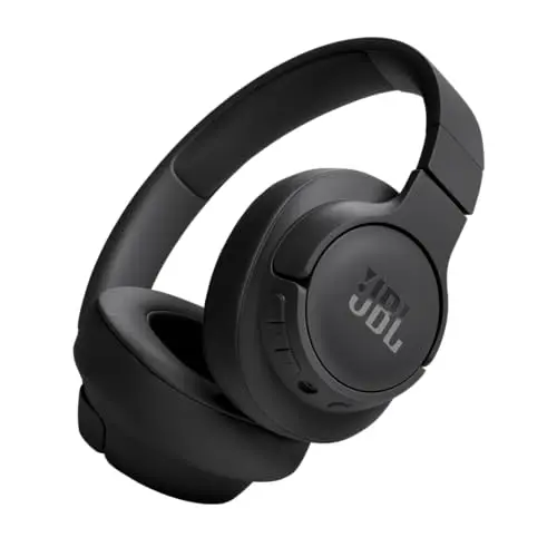 JBL Tune 720BT wireless over-ear headphones in black