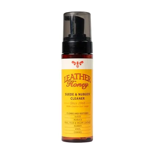 Leather Honey suede cleaner bottle with foam dispenser