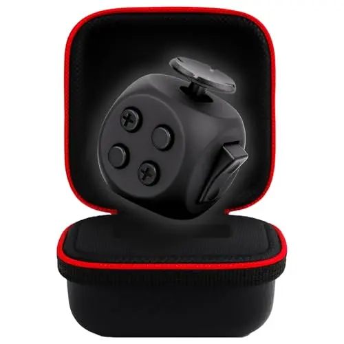 PILPOC theFube 6-sided fidget cube with carry case