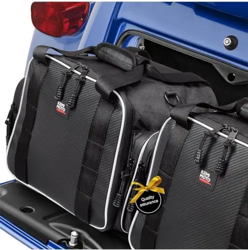 KEMIMOTO twin trunk liner bags for trike models with multiple compartments