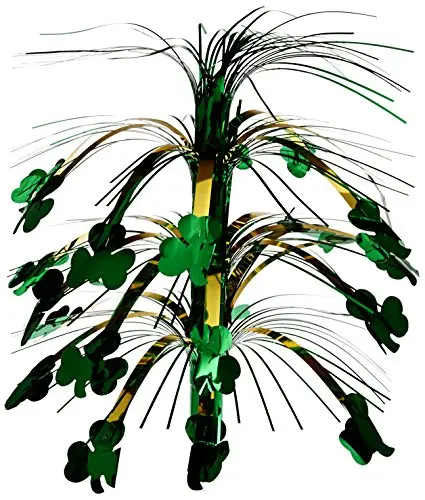 PMU Shamrock Cascade centerpiece for St. Patrick's Day table decor