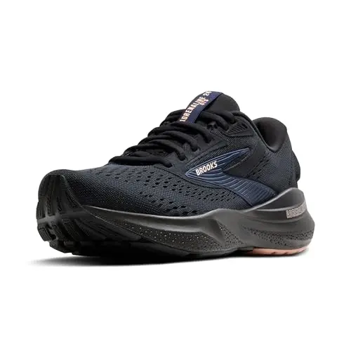 Brooks Women's Adrenaline GTS 24 Supportive Running Shoe in black