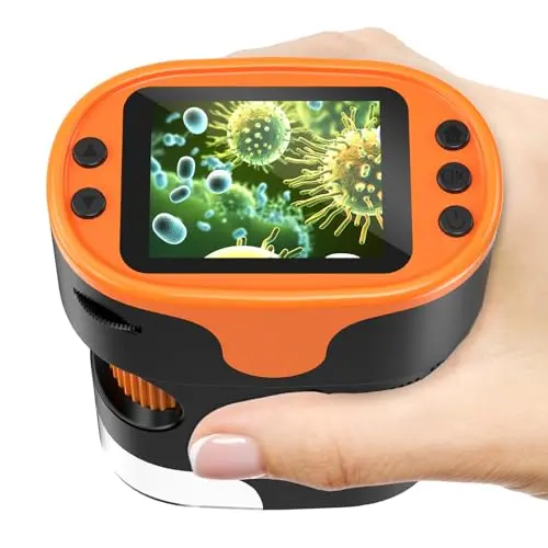BEBANG 1000X Handheld Digital Microscope for kids with portable screen