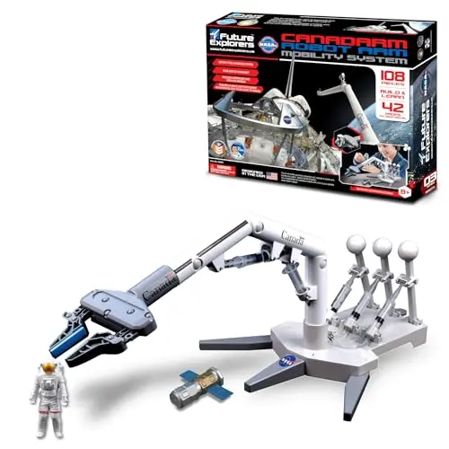 MUKIKIM NASA Canadarm hydraulic robot arm model kit
