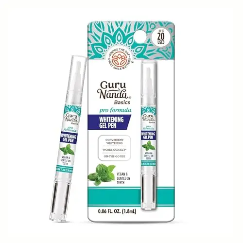 GuruNanda teeth whitening pen with brush tip
